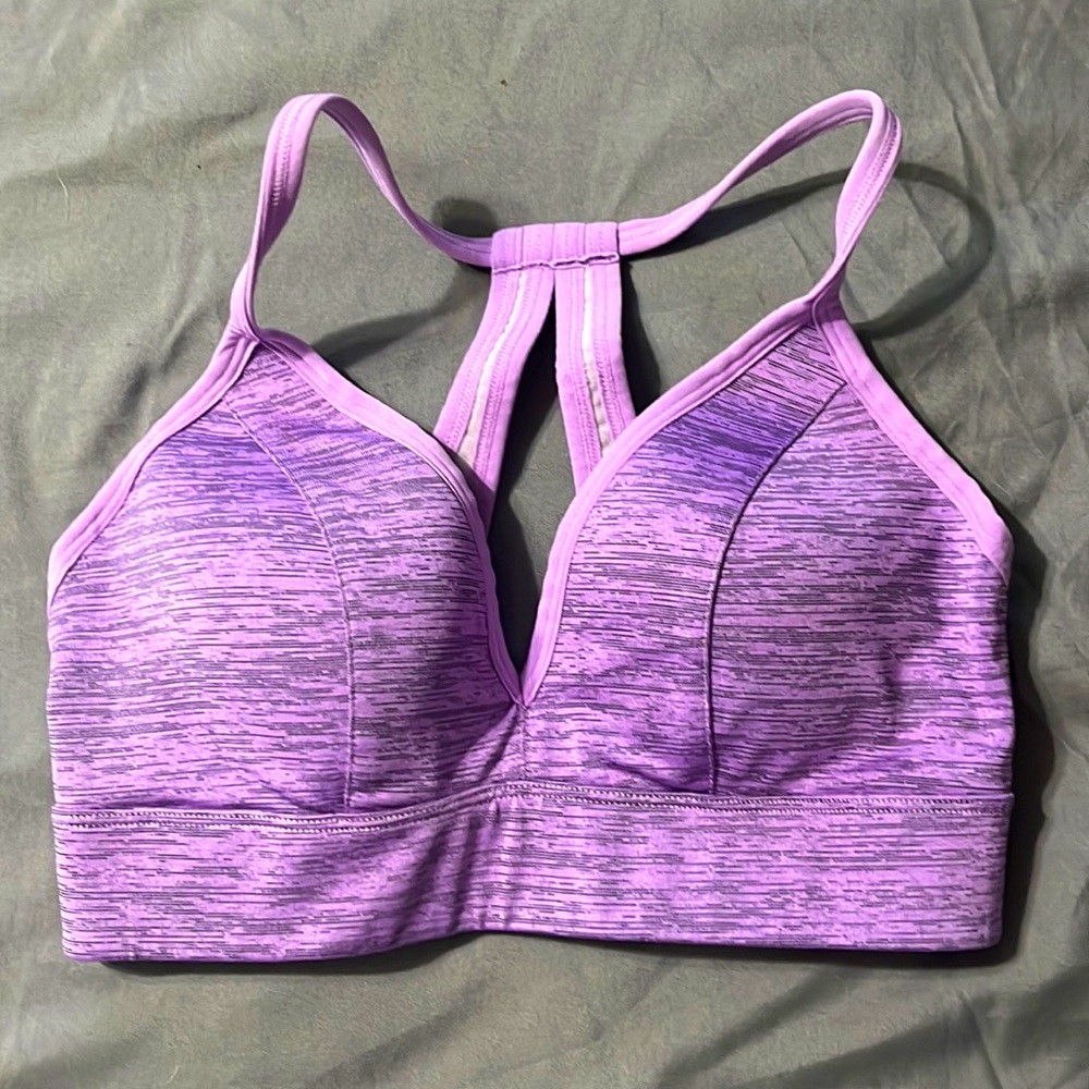 Purple Jockey Molded Cup Sports Bra Never Worn